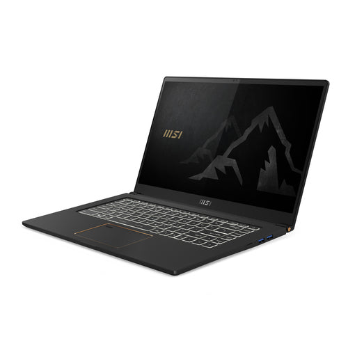 MSI Summit E15 A11SCST-461 Intel® Core™ i7 i7-1185G7 Laptop 39.6 cm (15.6") Touchscreen Full HD 16 GB DDR4-SDRAM 1 TB SSD NVIDIA GeForce GTX 1650 Ti Max-Q Wi-Fi 6 (802.11ax) Windows 10 Pro Black
