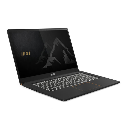 MSI Summit E15 A11SCST-461 Intel® Core™ i7 i7-1185G7 Laptop 39.6 cm (15.6") Touchscreen Full HD 16 GB DDR4-SDRAM 1 TB SSD NVIDIA GeForce GTX 1650 Ti Max-Q Wi-Fi 6 (802.11ax) Windows 10 Pro Black
