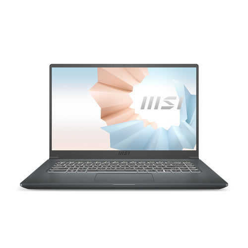 MSI Modern 15 A11MU-653 Intel® Core™ i7 i7-1195G7 Laptop 39.6 cm (15.6") Full HD 8 GB DDR4-SDRAM 512 GB SSD Wi-Fi 6 (802.11ax) Windows 10 Home Carbon
