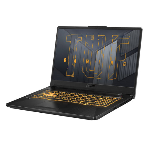 ASUS TUF Gaming F17 FX706HM-ES74 laptop Intel® Core™ i7 i7-11800H 43.9 cm (17.3") Full HD 16 GB DDR4-SDRAM 1 TB SSD NVIDIA GeForce RTX 3060 Wi-Fi 6 (802.11ax) Windows 11 Home Black, Grey