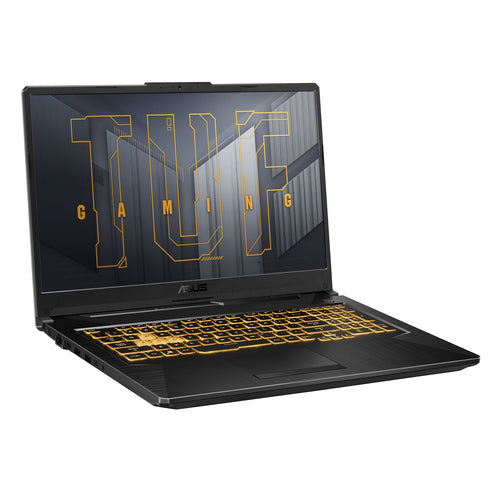 ASUS TUF Gaming F17 FX706HM-ES74 laptop Intel® Core™ i7 i7-11800H 43.9 cm (17.3") Full HD 16 GB DDR4-SDRAM 1 TB SSD NVIDIA GeForce RTX 3060 Wi-Fi 6 (802.11ax) Windows 11 Home Black, Grey