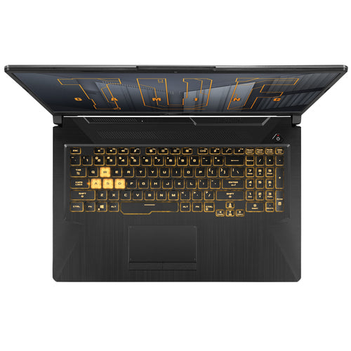 ASUS TUF Gaming F17 FX706HM-ES74 laptop Intel® Core™ i7 i7-11800H 43.9 cm (17.3") Full HD 16 GB DDR4-SDRAM 1 TB SSD NVIDIA GeForce RTX 3060 Wi-Fi 6 (802.11ax) Windows 11 Home Black, Grey