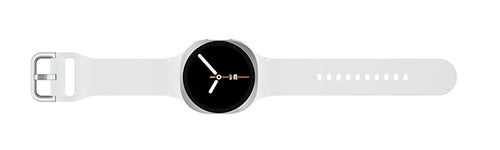 Samsung Galaxy Watch8 3.3 cm (1.3") AMOLED 40 mm Digital 438 x 438 pixels Touchscreen Silver Wi-Fi GPS (satellite)