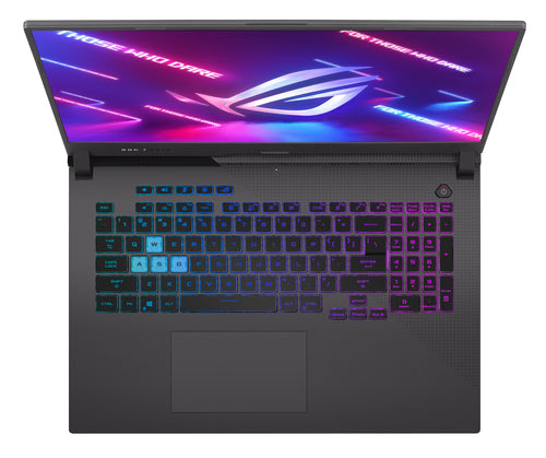 ASUS ROG Strix G17 G713PU-RS94 AMD Ryzen™ 9 7940HX Laptop 43.9 cm (17.3") Full HD 16 GB DDR5-SDRAM 1 TB SSD NVIDIA GeForce RTX 4050 Wi-Fi 6E (802.11ax) Windows 11 Home Black, Grey