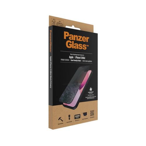 PanzerGlass ® Privacy Screen Protector iPhone 13 Mini | Edge-to-Edge Clear screen protector Apple 1 pc(s)
