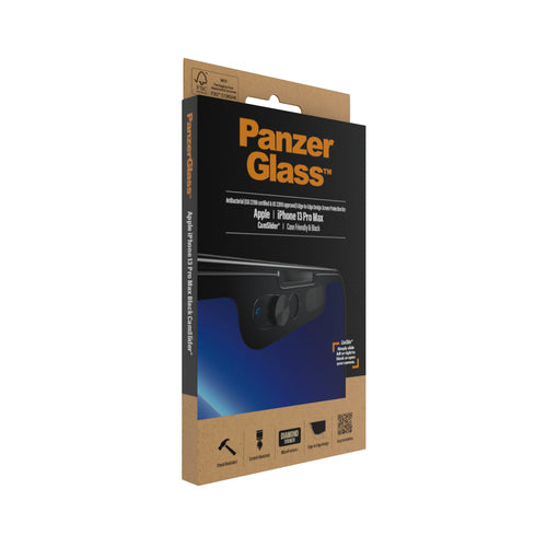 PanzerGlass ® CamSlider® Screen Protector Apple iPhone 13 Pro Max | Edge-to-Edge
