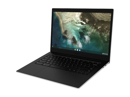 Samsung Galaxy Chromebook Go Intel® Celeron® N4500 35.6 cm (14") HD 4 GB LPDDR4x-SDRAM 32 GB eMMC Wi-Fi 6 (802.11ax) ChromeOS Silver