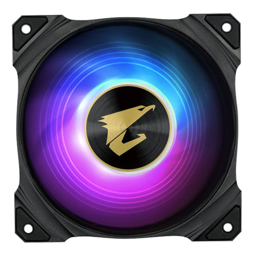 GIGABYTE AORUS 120 ARGB Universal Fan 12 cm Black, White 1 pc(s)