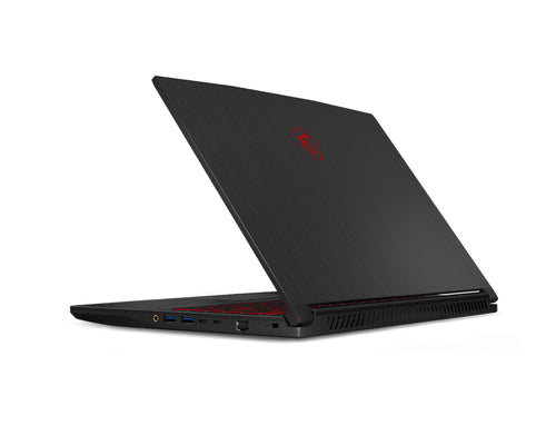 MSI Gaming GF63 11UC-262 Thin Intel® Core™ i7 i7-11800H Laptop 39.6 cm (15.6") Full HD 16 GB DDR4-SDRAM 512 GB SSD NVIDIA GeForce RTX 3050 Wi-Fi 6 (802.11ax) Windows 11 Black