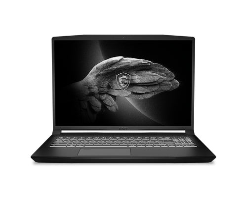 MSI Creator A11UD-670 Intel® Core™ i7 i7-11800H Laptop 40.6 cm (16") Quad HD+ 32 GB DDR4-SDRAM 1 TB SSD NVIDIA GeForce RTX 3050 Ti Wi-Fi 6E (802.11ax) Windows 10 Pro Black