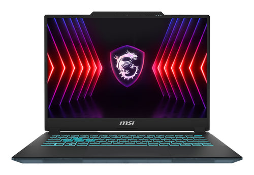 MSI Cyborg 14 A13UDX-094US Intel® Core™ i5 i5-13420H Laptop 35.6 cm (14") Full HD+ 16 GB DDR5-SDRAM 512 GB SSD NVIDIA GeForce RTX 3050 Wi-Fi 6E (802.11ax) Windows 11 Pro Black