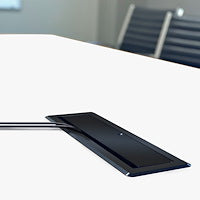 StarTech.com Conference Table Box for AV Connectivity & Power/Charging - 4K HDMI output with HDMI, DP, & VGA Inputs, GbE, Audio - Charging Station w/ 2x USB-A & 2x 120V UL AC Outlets