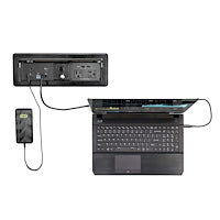StarTech.com Conference Room Docking Station with Power and Charging; Table Connectivity Box, Universal USB-C Laptop Dock, 60W PD, 4K HDMI, USB Hub, Audio, 2x AC Outlets, 2x USB BC 1.2 Charge Ports