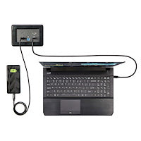 StarTech.com Conference Room Docking Station - Universal Laptop Dock - 4K HDMI, 60W Power Delivery, USB Hub, GbE, Audio - In-Table Connectivity Box For Huddle/Boardroom Collaboration Space