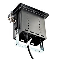 StarTech.com Conference Table Power Center with 2x UL Certified 120V AC Outlets & 2x USB BC 1.2 - Recessed In-Table/Desk Power Strip/Charging Station for Meeting Room/Boardroom/Lab Bench