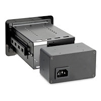 StarTech.com Conference Table Power Center with 2x UL Certified 120V AC Outlets & 2x USB BC 1.2 - Recessed In-Table/Desk Power Strip/Charging Station for Meeting Room/Boardroom/Lab Bench