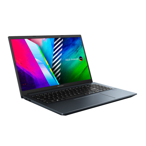 ASUS Vivobook Pro 15 OLED M3500QC-DS71 AMD Ryzen™ 7 5800H Laptop 39.6 cm (15.6") Full HD 16 GB DDR4-SDRAM 512 GB SSD NVIDIA GeForce RTX 3050 Wi-Fi 5 (802.11ac) Windows 11 Home Blue
