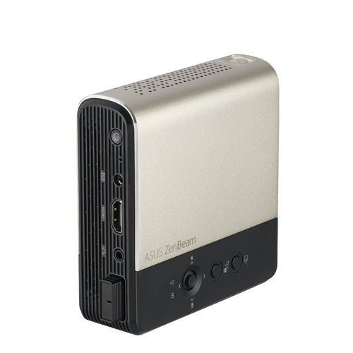 ASUS ZenBeam E2 Standard throw projector 300 ANSI lumens DLP WVGA (854x480) Black, Gold