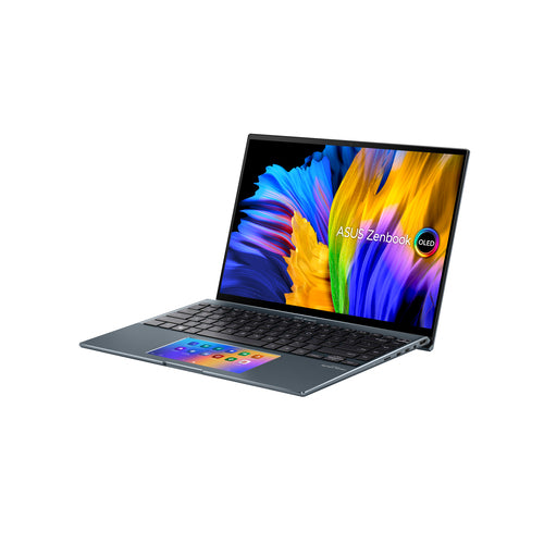 ASUS Zenbook 14X OLED UX5400ZF-PB76T Intel® Core™ i7 i7-1260P Laptop 35.6 cm (14") 2.8K 16 GB LPDDR5-SDRAM 1 TB SSD NVIDIA GeForce RTX 2050 Wi-Fi 6E (802.11ax) Windows 11 Home Grey