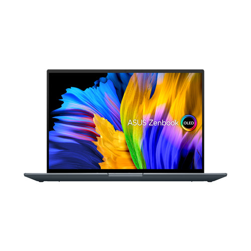ASUS Zenbook 14X OLED UX5400ZF-PB76T Intel® Core™ i7 i7-1260P Laptop 35.6 cm (14") 2.8K 16 GB LPDDR5-SDRAM 1 TB SSD NVIDIA GeForce RTX 2050 Wi-Fi 6E (802.11ax) Windows 11 Home Grey
