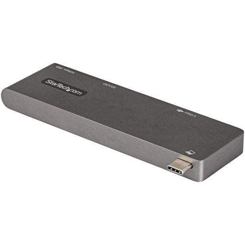 StarTech.com USB C Multiport Adapter for MacBook Pro/Air - USB Type-C to 4K HDMI, 100W Power Delivery Pass-through, SD/MicroSD Slot, 2-Port USB 3.0 Hub - Portable USB-C Mini Dock