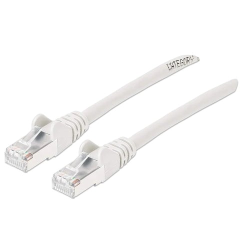 Intellinet IEC-C6AS-WT-1 networking cable White 0.25 m Cat6a S/FTP (S-STP)