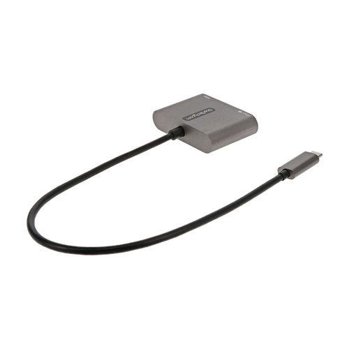 StarTech.com USB C Multiport Adapter, USB-C to HDMI 4K Video, 100W PD Pass-Through, USB 3.0 Hub 5Gbps (1xType-C/1xA), USB-C Mini Dock, USB-C Travel Dock, Portable Laptop Docking Station