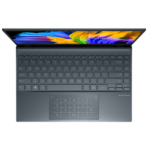 ASUS Zenbook 13 OLED UM325UA-DH71 AMD Ryzen™ 7 5700U Laptop 33.8 cm (13.3") Full HD 8 GB LPDDR4x-SDRAM 512 GB SSD Wi-Fi 5 (802.11ac) Windows 11 Home Grey