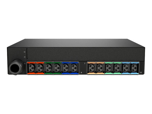 Vertiv Geist MNS5MDR6-12CF18-6PS15D0H10-S power distribution unit (PDU) 12 AC outlet(s) 0U Black