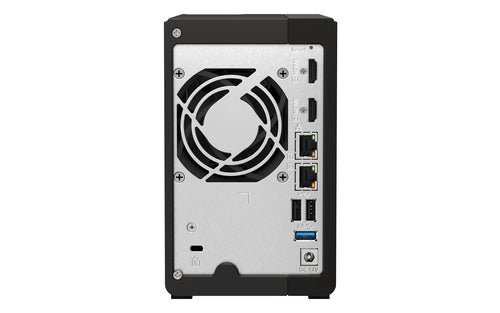 QNAP QVP-21C NAS/storage server Tower Intel® Celeron® J6412 8 GB DDR4 0 TB QVR Pro Black