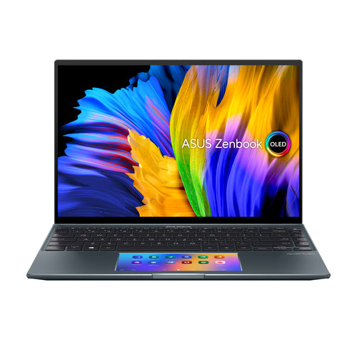ASUS Zenbook 14X OLED UX5400ZF-PB76T Intel® Core™ i7 i7-1260P Laptop 35.6 cm (14") 2.8K 16 GB LPDDR5-SDRAM 1 TB SSD NVIDIA GeForce RTX 2050 Wi-Fi 6E (802.11ax) Windows 11 Home Grey