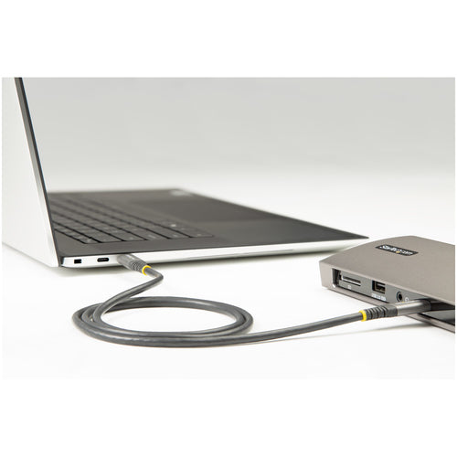 StarTech.com 6ft (2m) USB C Cable 5Gbps - High Quality USB-C Cable - USB 3.0 (5Gbps) Type-C Cable - 100W (5A) Power Delivery Charging, DP Alt Mode - USB C to C Cord - Charge & Sync