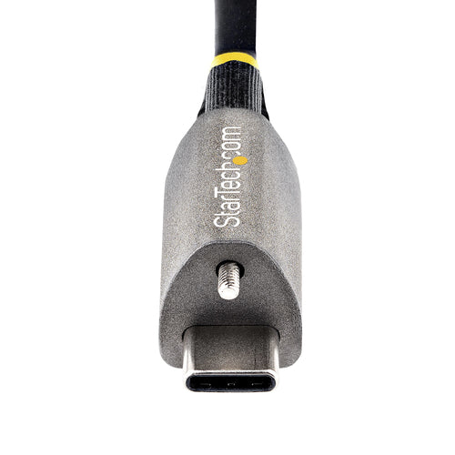 StarTech.com 3ft (1m) Top Screw Locking USB C Cable 10Gbps - USB 3.1/3.2 Gen 2 Type-C Cable - 100W (5A) Power Delivery Charging, DP Alt Mode - Single Screw Lock, USB-C Cord Charge/Sync
