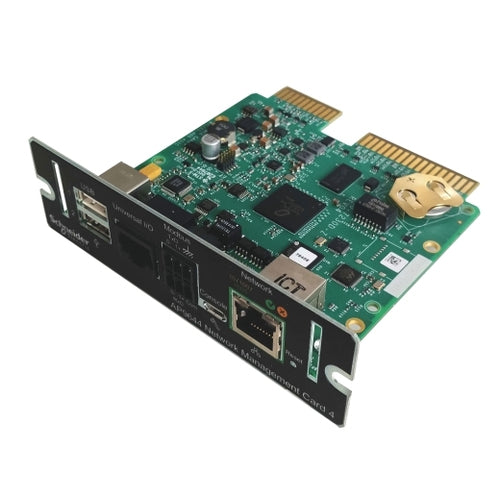 APC Device monitoring and management, Network Management Cards, NMC4 for Galaxy VS, Galaxy VL & Galaxy VXL, secure remote UPS monitoring and management