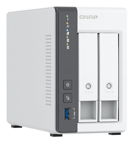 QNAP TS-216G-US NAS/storage server Tower Cortex-A Cortex-A55 4 GB White