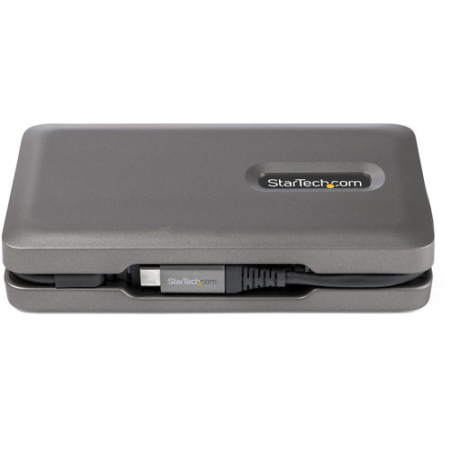 StarTech.com USB C Multiport Adapter - USB C to 4K 60Hz HDMI 2.0 - 2-Port 10Gbps USB Hub - 100W Power Delivery Pass-through - GbE - SD/MicroSD - USB Type-C Mini Dock - 10" Cable