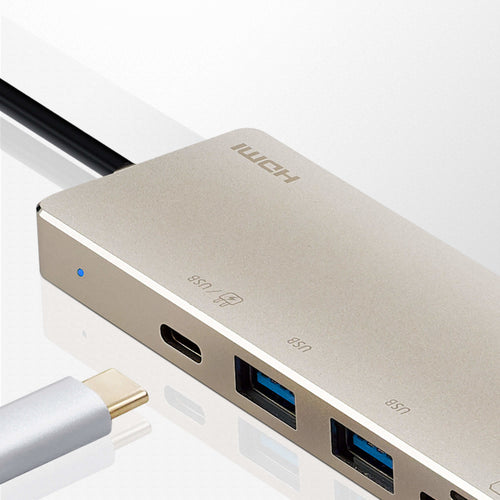 ATEN UH3239 laptop dock/port replicator Wired USB 3.2 Gen 1 (3.1 Gen 1) Type-C Aluminium