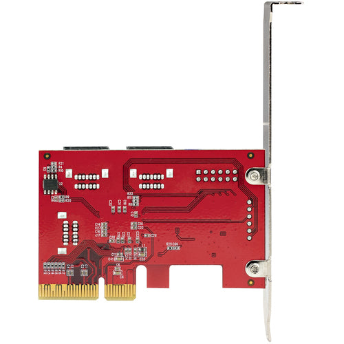 StarTech.com SATA PCIe Card - 6 Port PCIe SATA Expansion Card - 6Gbps - Low/Full Profile - Stacked SATA Connectors - ASM1166 Non-Raid - PCI Express to SATA Converter