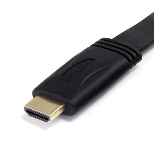 StarTech.com 4,5m Flat High Speed HDMI® Cable with Ethernet - Ultra HD 4k x 2k HDMI Cable - HDMI to HDMI M/M ~15 ft Flat High Speed HDMI Cable with Ethernet - Ultra HD 4k x 2k HDMI Cable - HDMI to HDMI M/M