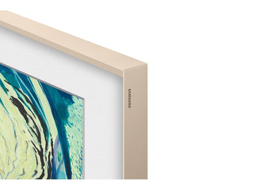 Samsung 75" The Frame Customizable Bezel - Sand Gold Metal