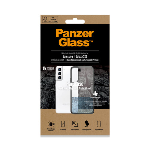 PanzerGlass ® HardCase Samsung Galaxy S22 5G - Smokey Black