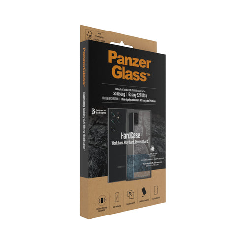 PanzerGlass ® HardCase Samsung Galaxy S22 Ultra 5G - Smokey Black