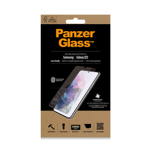 PanzerGlass ® UltraForce1 Samsung Galaxy S22 5G | Screen Protector Clear screen protector 1 pc(s)