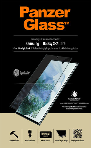 PanzerGlass ® UltraForce1 Samsung Galaxy S22 Ultra 5G | Screen Protector Clear screen protector 1 pc(s)