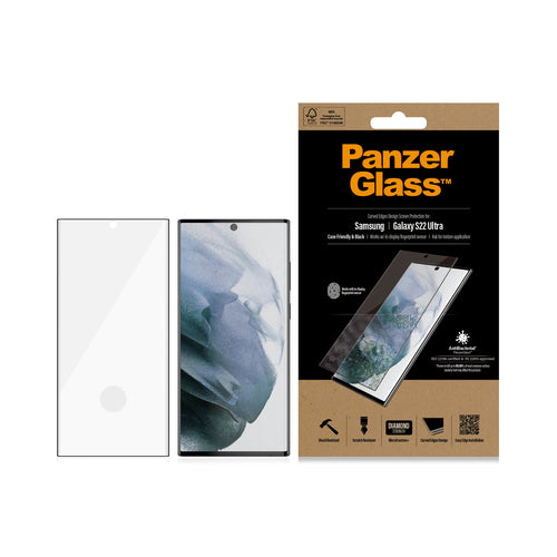 PanzerGlass ® UltraForce1 Samsung Galaxy S22 Ultra 5G | Screen Protector Clear screen protector 1 pc(s)