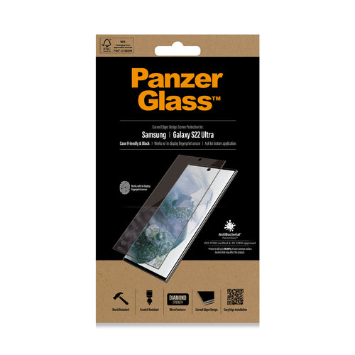 PanzerGlass ® UltraForce1 Samsung Galaxy S22 Ultra 5G | Screen Protector Clear screen protector 1 pc(s)