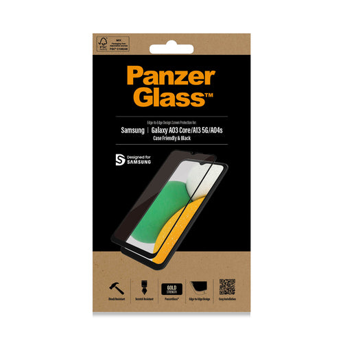 PanzerGlass ® Screen Protector Samsung Galaxy A03 core | A13 5G | A04s Clear screen protector 1 pc(s)