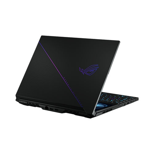 ASUS ROG Zephyrus Duo 16 GX650RX-XS97 laptop AMD Ryzen™ 9 6980HX 40.6 cm (16") WQXGA 32 GB DDR5-SDRAM 2 TB SSD NVIDIA GeForce RTX 3080 Ti Wi-Fi 6E (802.11ax) Windows 11 Pro Black