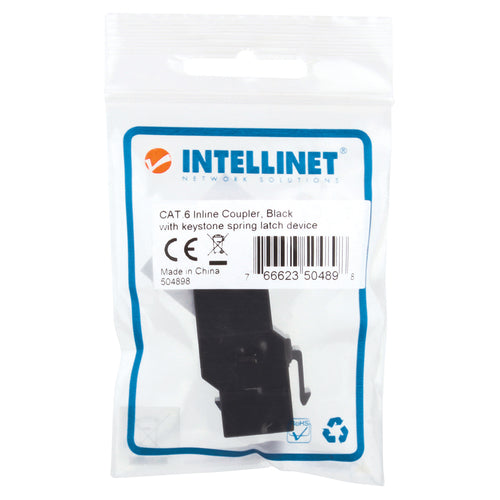 Intellinet 504898 cable gender changer 8P8C Black