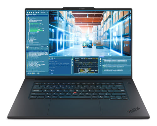 Lenovo ThinkPad P1 Gen 8 Intel Core Ultra 7 265H Mobile workstation 40.6 cm (16") Touchscreen 3.2K 64 GB LPDDR5x-SDRAM 2 TB SSD NVIDIA RTX PRO 2000 Blackwell Wi-Fi 7 (802.11be) Windows 11 Pro English Black